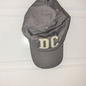 Gray DC Logo Cap